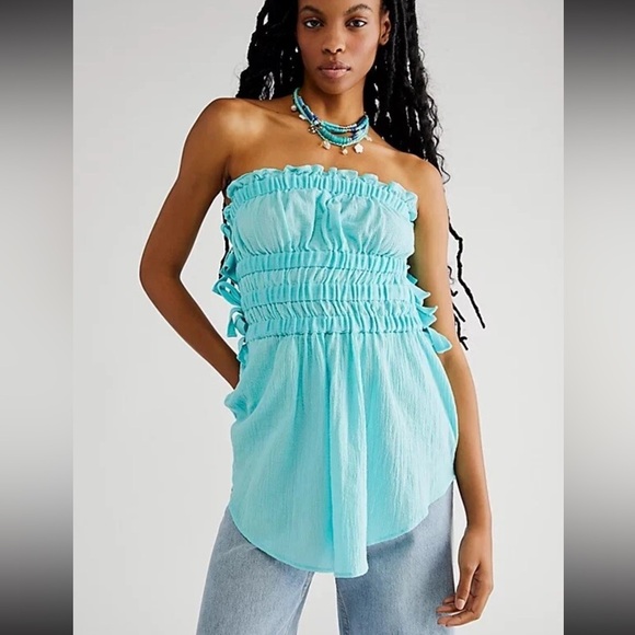 Jen's Pirate Booty Free people fleetwood Tunic Top - Picture 1 of 7